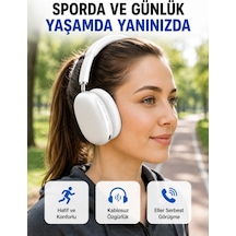Mey İthalat Stereo Ses Kaliteli Bluetooth Kulaklık Katlanabilir Ve Ergonomik Tasarım Yeni Nesil