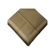 Levidor La'vınse Çerçeveli Eşarp - 90x90 / Açık Kahverengi