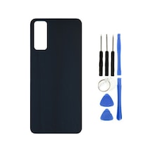 Vivo Y20i Uyumlu Arka Pil Kapağı Siyah + Tamir Seti Çok Renkli