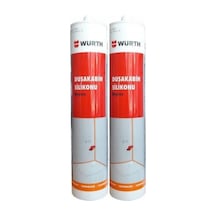 Duşakabin Silikonu Beyaz 2'li Set