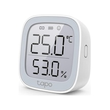 T315, Akıllı Sıcaklık Ve Nem Monitörü,  Veri Depolama, Lcd Ekran, Gerçek Zamanlı Bildirimler, Pil Dahildir, Alexa Ve Google Home İle Çalışır, Hub Gereklidir Ayrıca Satılır