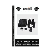 Özel Seri Aktif Yaşam Kamp Aracı Açık Hava 20x50 Dürbün Av Dürbünü,taşıma Çantalı 1000m/56m Çok Renkli