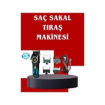 Uzun Çalışma Süreli Lcd Göstergeli Saç Kesme Makinesi Çok Renkli
