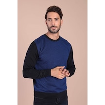 Ferraro Bisiklet Yaka Superfine Yün Kazak - Lacivert Lacivert (390466089) Lacivert