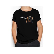 Zepplin Giyim Dying Light Zombi Siyah Çocuk Tişört Siyah