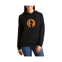 Dragon Ball Baskılı Siyah Kadın Kapşonlu Sweatshirt (534809742)