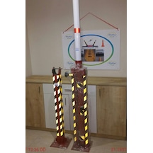 Santiye Ve Otopark Bariyeri Demir- Manuel Kumandalı Toplam 7Mt