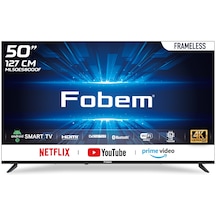 Fobem ML50ES8000F 50" Frameless 4K Ultra HD Android Smart LED TV