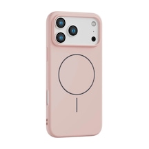Joko - 360 - Apple İphone Uyumlu 17 Pro Jully Magsafe Kapak - Novapazr - - Pudra