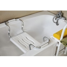 Primanova Küvet Oturağı 150Kg Taşıma Kapasiteli Paslanmaz Kv01 Beyaz