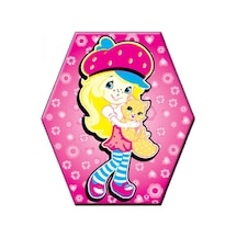 Klasik Uçurtma Çıtalı Altıgen Uçurtma Çilek Kız Strawberry Girl Kite