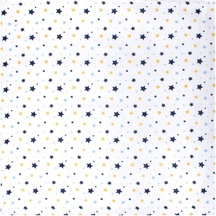 Sevi Bebe Desenli Müslin Bebek Battaniyesi 100X100 Art-353 Yıldız Mavi