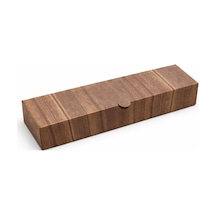Ahşap Baskılı Büyük Dürüm Kutusu 37x8x6 Cm - 500 Adet
