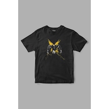 Wolwerine Xmen Baskılı Tişört Siyah