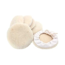 Pazly 7 Yün Araba Cila Pedi, 6'lı Paket, Araba Detaylandırma, Pamuklu, Kullanışlı