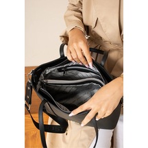 Just Polo Kadın Yeni Sezon Büyük Boy Lüks El Ve Omuz Çantası Shoulder Bag Siyah