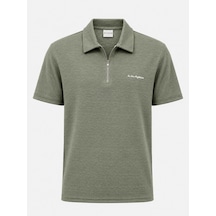 Classics Men White Room Slim Fit Erkek Polo Yaka Kısa Kol Tshirt 7665 Yeşil