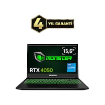 Monster Abra A5 V20.4.3 i5-12450H 16 GB 500 GB SSD 6 GB RTX 4050 15.6" W11H FHD Dizüstü Bilgisayar
