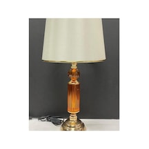 2 Li Kristal Taşlı Abajur Turuncu - 659088442 Turuncu - 659088442 Turuncu