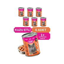 Hobi Maxicat Kuzu Etli Yetişkin Kedi Konservesi 400 Gr X 6 Adet
