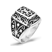 Gümüş Kurtlar Vadisi Erkek Yüzük (551171281)