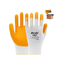 Beybi Pn7 Polyester Örme Nitril Iş Eldiveni 288 Çift Koli
