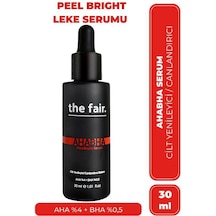 the fair. AHABHA Peel Bright Cilt Serumu %4 AHA+ %0.5 BHA 30 ML