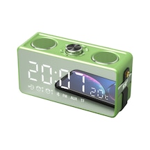 Soaiy S18 Taşınabilir Kablosuz Bluetooth Hoparlör - Dijital Saat & FM Radyo & USB & Hafıza Kartı - ZORE-219773