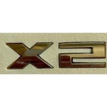 X2 Krom Bagaj Yazısı 3a 3d 3abs