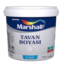 Marshall Beyaz Tavan Boyası 10 KG
