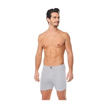 Seher Yıldızı Erkek Desenli Boxer Erkek Penye Baksır