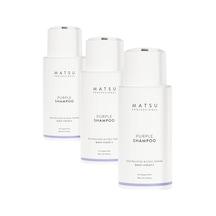 Matsu Professional Purple, Ton Eşitleme Bakım Şampuanı, 350 Ml 3 Paketi