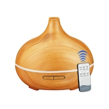 Hava Nemlendirici Hava Difüzör Kokulu Uçucu Yağ Aroma Difüzör 550 Ml Kumandalı Led Işıklı