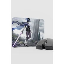 Clorinde Genshin Impact Anime Gacha V1 - 22x18 Gaming Mouse Pad Fare Altlığı