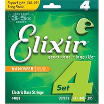 Elixir 14002 Super Lıght Bas Teli