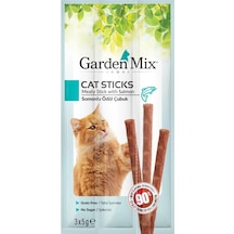 Garden Mix Somonlu Kedi Stick Ödül Maması 3 x 5 G