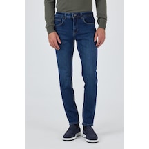 İmza Lacivert Gabardin 5 Cep Düz Paça Casual Slim Fit Pamuklu Denim Pantolon 1023250150 Lacivert İmza Lacivert Gabardin 5 Cep Düz Paça Casual Slim Fit Pamuklu Denim Pantolon 1023250150 Lacivert