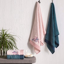 Taç Spring Pamuk Hamam Seti Pembe