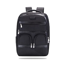 Classone Bp-bs200 Business Vıp B2 -serisi 15.6 İnch Uyumlu Wtx Pro Su Geçirmez Kumaş Laptop Sırt Çantası -siyah Siyah