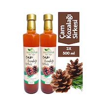 Çam Kozalağı Sirkesi 500 Ml 2'li Paket - Organik Doğal Fermantasyon