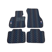 Oto Halı Paspas Bmw 5 Serisi F10 2014-2017 Uyumlu M Performance M Teknik Sport Kaymaz & Şık Tasarım - Tasarım 23