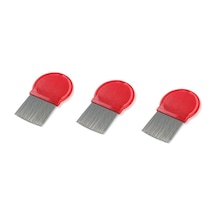 Lionesse 58 Bit Tarağı Metal Kırmızı X 3 Adet