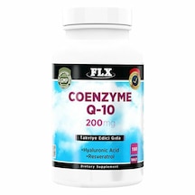 Flx Coenzyme Q-10 200 MG Hyoluronic Acid Resveretrol 180 Tablet