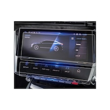 Peugeot 408 Gt Uyumlu Multimedya Ve Klima Paneli Ekran Koruyucu Kırılmaz Şeffaf Temperli Nano Cam