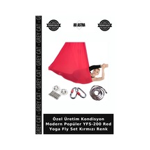 Özel Üretim Kondisyon Modern Popüler Yfs-200 Red Yoga Fly Set Kırmızı Renk