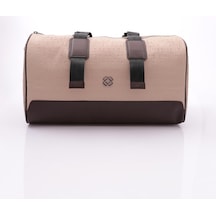 Dgn Arm209 Kadin Üstü Oval Seyahat Çantasi ARM209-2491-R146172 Açık Vizon