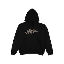 Startmore Adrift Utopia Travis Scott Oversize Unisex Kapüşonlu Sweatshirt Hoodie Siyah Siyah