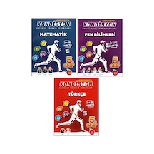 Newton 5. Sınıf Matematik + Fen Bilimleri + Türkçe Kondisyon Denemeleri 3 Kitap