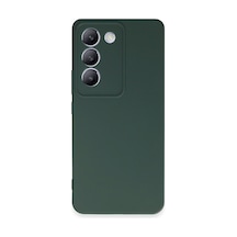 V30 Lite 4g Kılıf First Silikon - Koyu Yeşil Bz8683140784744