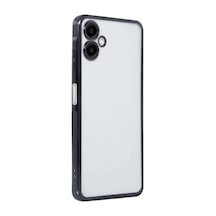 Samsung Uyumlu Galaxy A06 Kılıf Razer Lensli Silikon - Siyah 0.2M-Çok Renkli